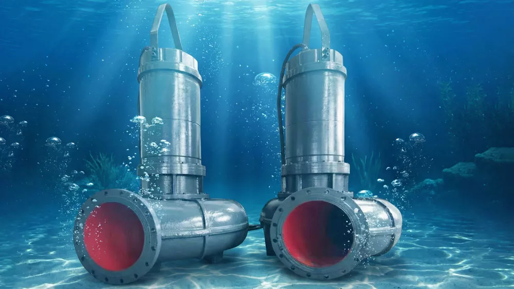 Bomba sumergible para aguas residuales