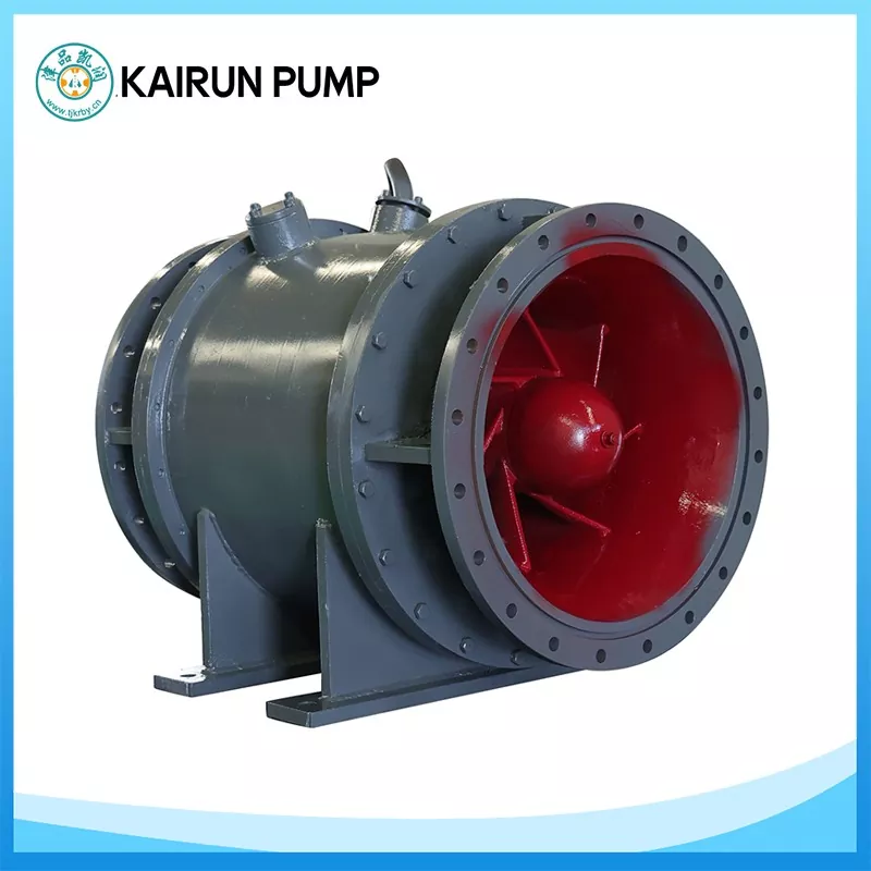 Bomba de flujo axial de compuerta
